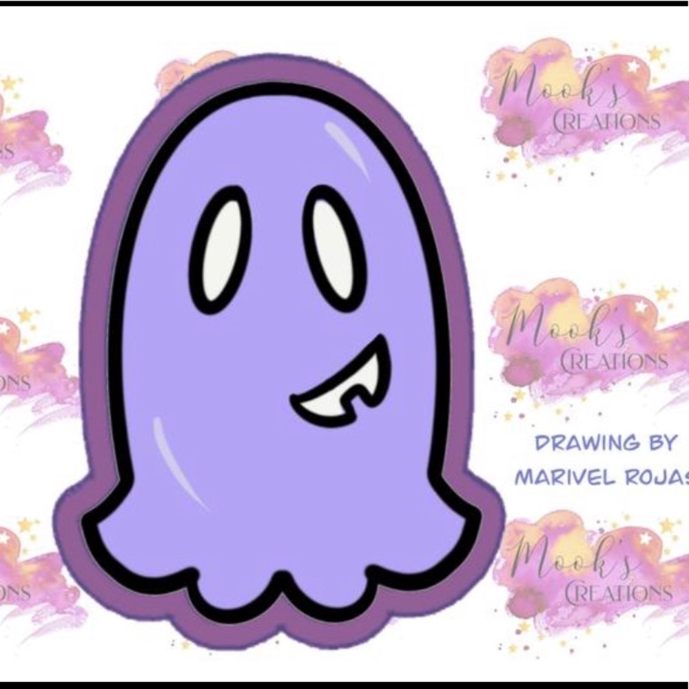 4” Ghost Cookie Cutter